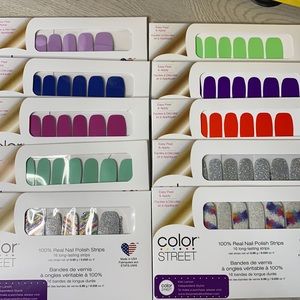 10 Color Street nail strips